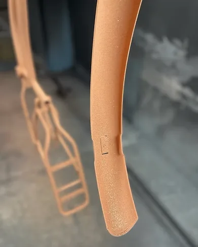 Custom powder coating